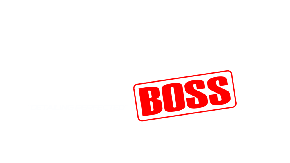 The iconic Detail Boss logo, symbolizing automotive excellence and attention to detail in Scottsdale.